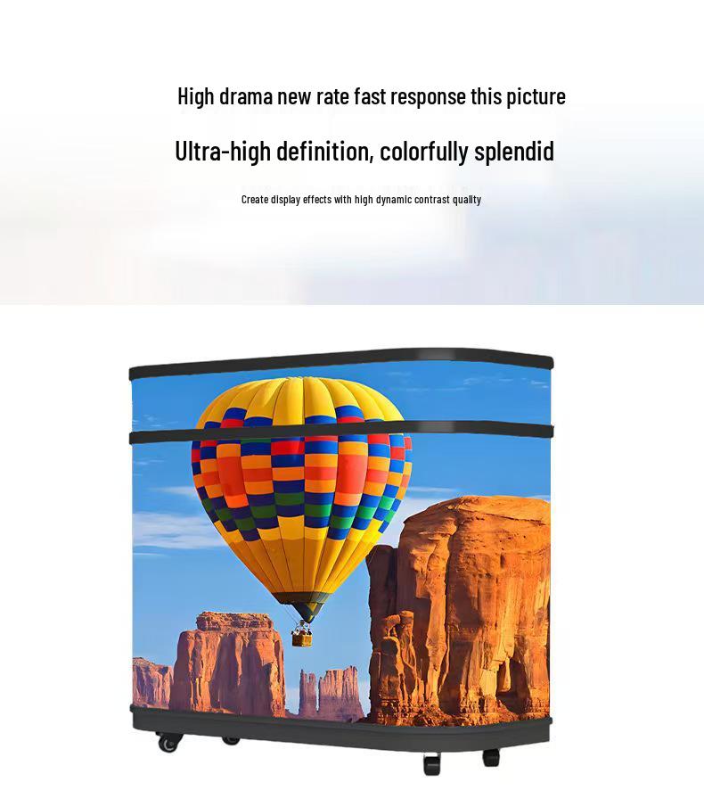 Светодиодный дисплей для ресепшена: Креативный настольный или прилавочный экран для отелей, баров и выставок