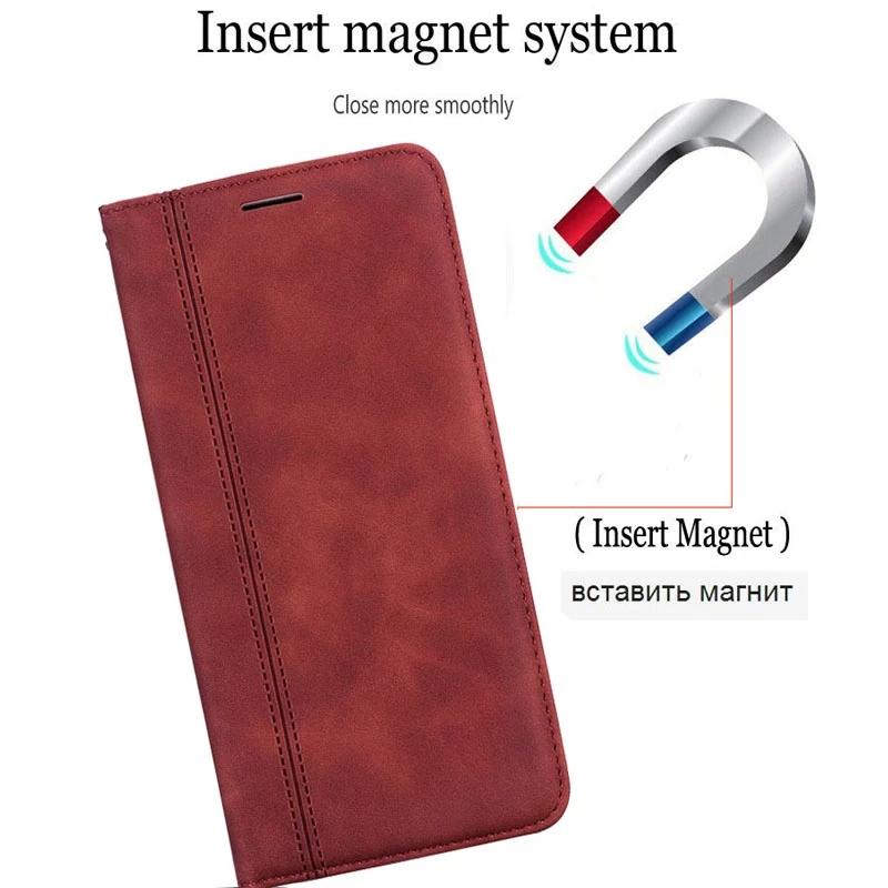 Strong Magnetic Flip Leather Case For Huawei Honor 20 30 Pro Plus 20S 30S 9A 9S 9C 9X 10i 10 Lite 8X 8C 8A 8S Prime Wallet Soft TPU Back Phone Cover
