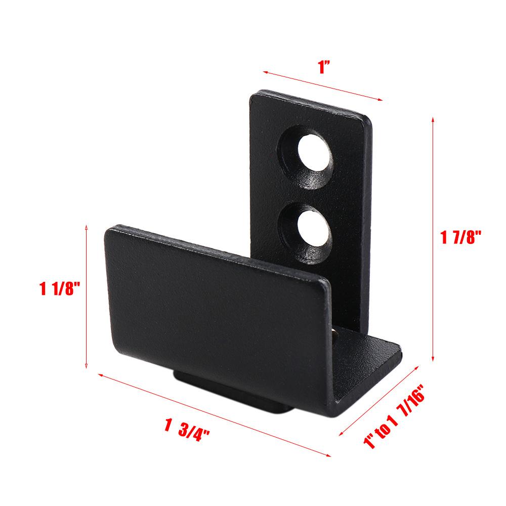 Stop Wall Mounted Hardware Accessory Sliding Floor Guide Rail Stopper Slide Rail Sliding Door Guide