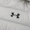 Under Armour Однотонный стеганый пуховик со стоячим воротником, тренировочный спортивный быстросохнущий длинный штаны с завязками, повседневный спортивный костюм 23600804-009+21500737-408