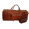 Cuero LEATHER DUFFEL WITH TOILETRY BAG TRVELLING COMPLETE COMBO WITH NICE TOILETRY AND GREAT DUFFEL