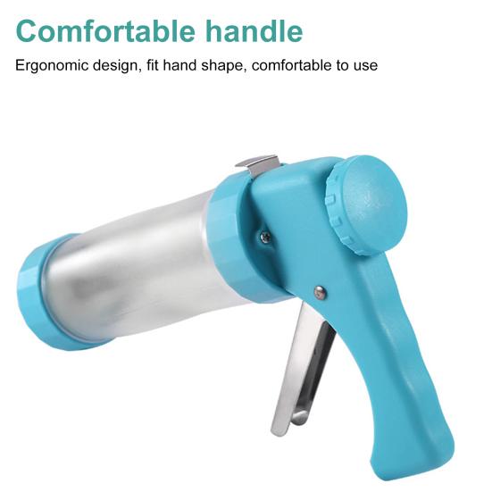 Набор для выпечки печенья, формочки для печенья из нержавеющей стали, 16 дисков, 6 насадок, набор для выпечки печенья, рождественский подарок для семьи и друзей