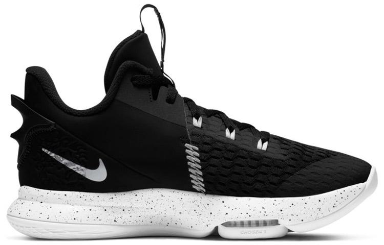 Nike LeBron Witness 5 Черный Металлик Серебристый CQ9381-002
