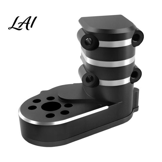 Precision Crawler Transmission System Metal Worm Gear Case for 1/24 Axial SCX24 Crawler Aluminum Rc Car Electronic Equipment Mounting CNC with Gears