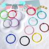 45mm Candy Color Open Card Ring for DIY Jewelry and Keychains