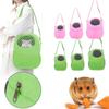 Go Out Portable Pet Storage Bag Cotton Mesh Breathable Hamster Shoulder Bag