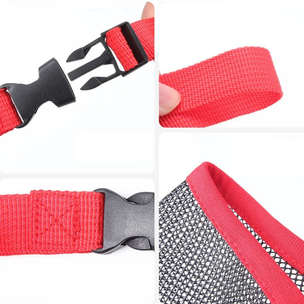 Adjustable Dog Mouth Masks Plastic Mesh Dog Face Mask For Small To Large Dogs