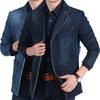 Men's Denim Suits Men's Cotton Denim Suits Plus Size Casual Suit Jackets Casual Suit Jackets