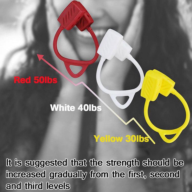 30 40 50 фунтов Улучшенный тренажер для челюсти и шеи, тренажер для линии челюсти для мужчин и женщин, тренировка мышц лица, средство от второго подбородка