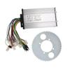 Brushless Motor Controller Kit 36V 800W DC High Speed Motor Kit with Sprocket For Bike Scooter