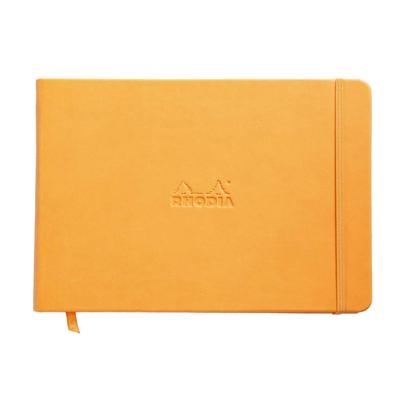 Блокнот Rhodia WEBNOTEBOOK Горизонтальный A5 В точку Оранжевый cf118048