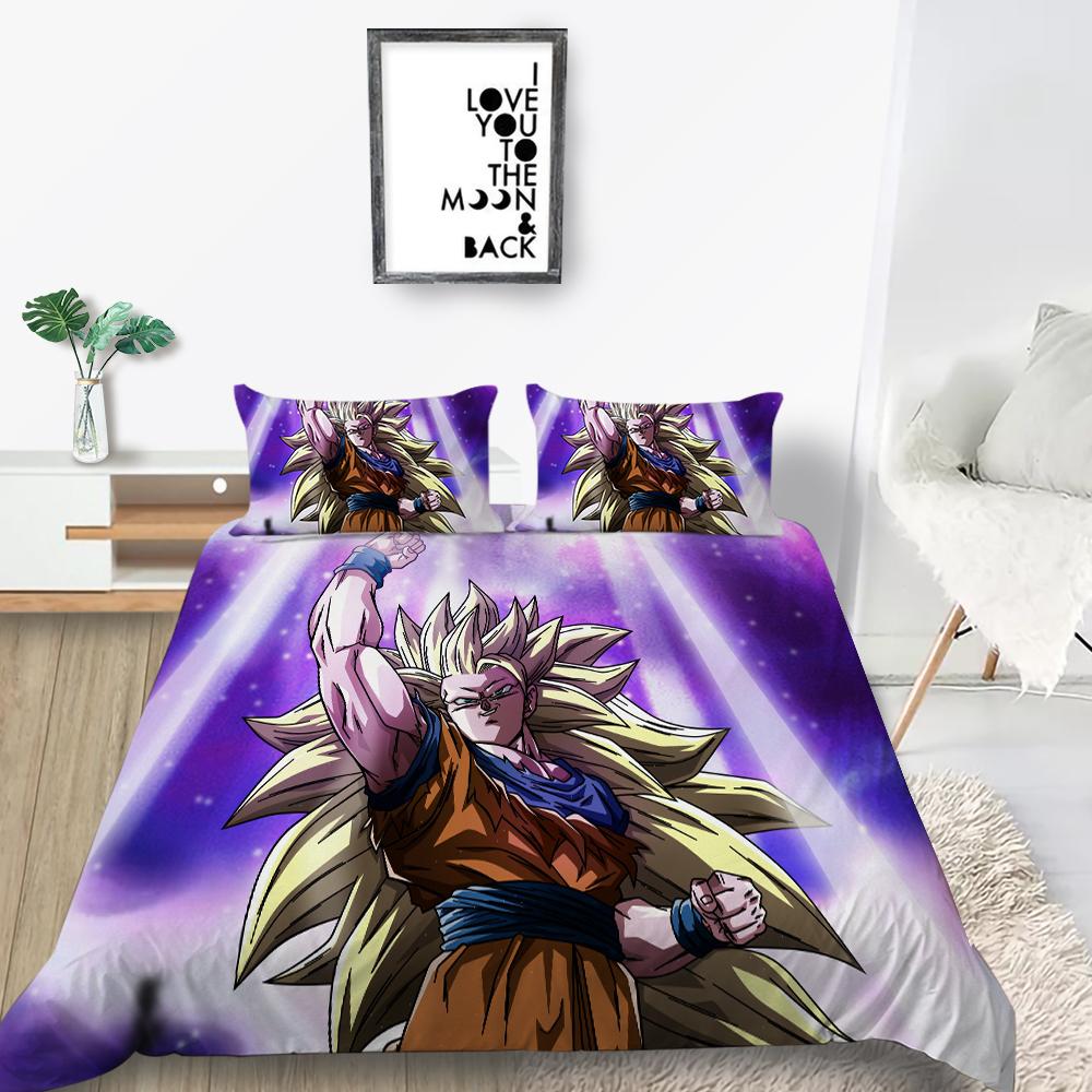 Комплект постельного белья с героями мультфильмов, детское постельное белье, пододеяльник, наволочка, простыня/двуспальная кровать, полноразмерный комплект, удобное украшение для дома