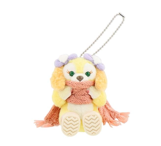 Cookie Ann Plush Charm Duffy Friends Dancing Snowflakes 2024 Cookie Ann Plush Strap Disney Resort & "Tokyo Exclusive"