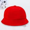 Children's Small Yellow Hat Print Kindergarten Dome Basin Hat Student Sun Hat Cute Ball Hat Sun Protection Bucket Hat
