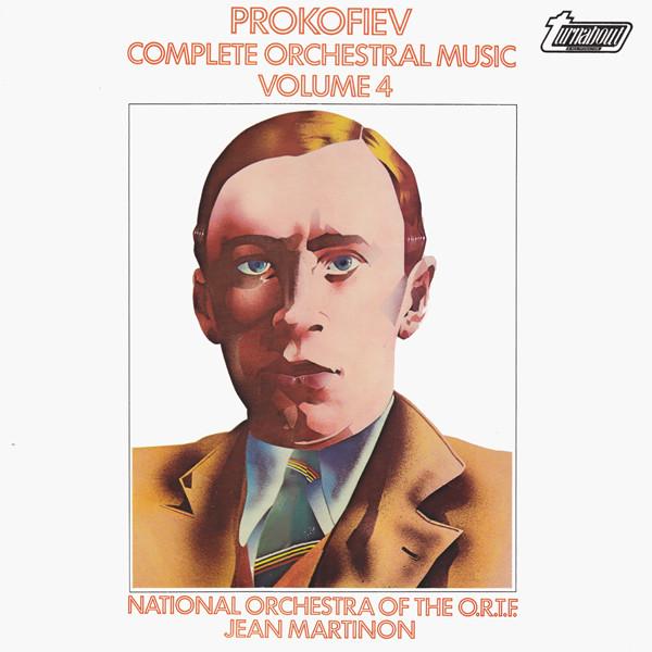 LP Record NATIONAL ORCHESTRA OF THE O.R.T.F Prokofiev Complete Orchestral Musi TV37053S TURNABOUT 1974 UK Classical Used