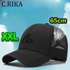 XXL 62-68 см Большой размер Сетчатая бейсболка Папа На открытом воздухе Повседневные кепки от солнца Женская спортивная шляпа Для большой головы Мужские Оверсайз Кепки Snapback