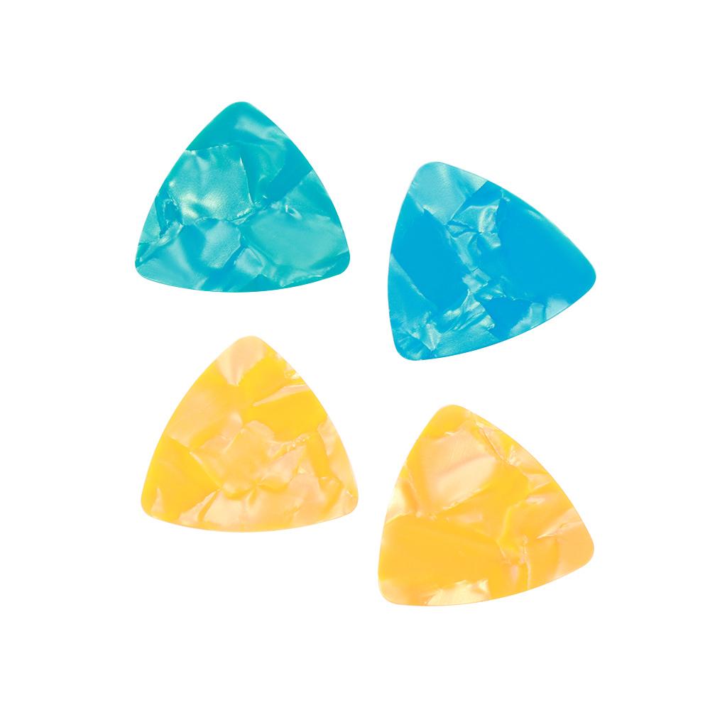 Random Color Instruments 0.46mm Triangle Plectrum Guitar Accessories Celluloid Guitar Pick