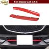For Mazda CX-5 2017- Red Front Bumper bottom Grill Cover Molding Decor