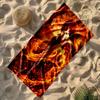 Naruto Beach Towel High Absorbency & Quick-Dry Comfortable Lightweight Suitable for Sports, Travel, Swimming, Yoga, Bathroom, Beach, And Pool