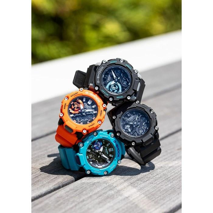 [Casio] G-Shock GA-2200M-1AJF Watch, Black/Blue