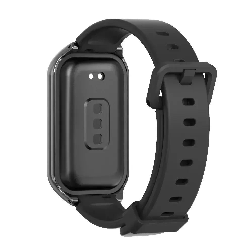 НОВЫЙ Ремешок для Redmi Band 2 Браслет для Xiaomi Band 8 Active Smart Band 2 Браслет Correa Смарт-браслет Запасные аксессуары