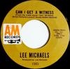 7-дюймовая пластинка ЛИ МАЙКЛЗ - Могу ли я получить свидетеля / Ты то, что 1303 A&M Records 1971 США Рок Б/У