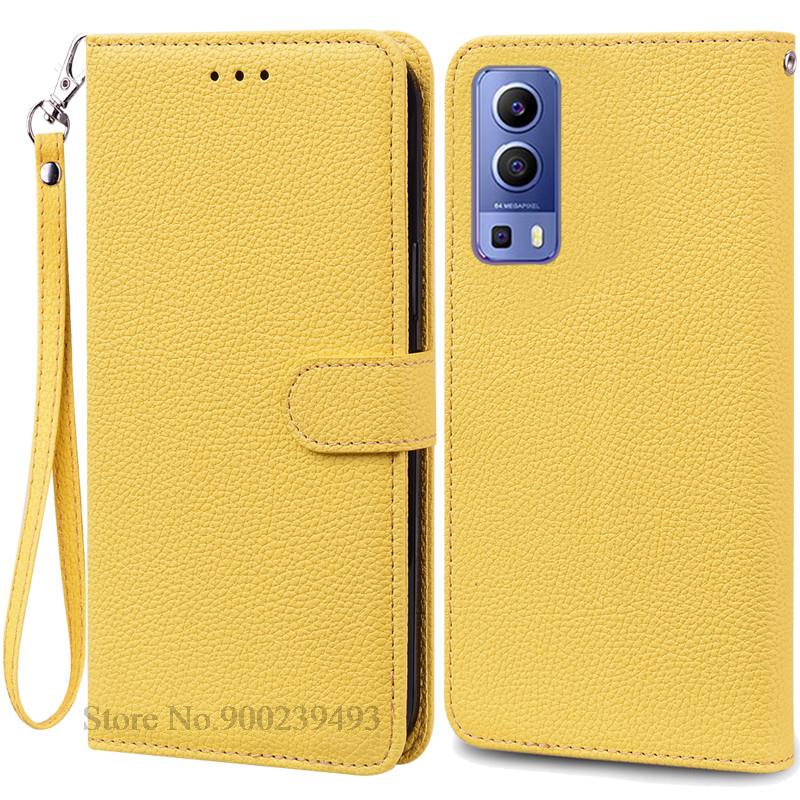 Для чехла Vivo Y52 5G Чехол Y72 5G Кожаный кошелек Флип-чехол для телефона Для Vivo Y72 Y52 Чехол-книжка для Vivo Y 52 72 5G Coque Fundas