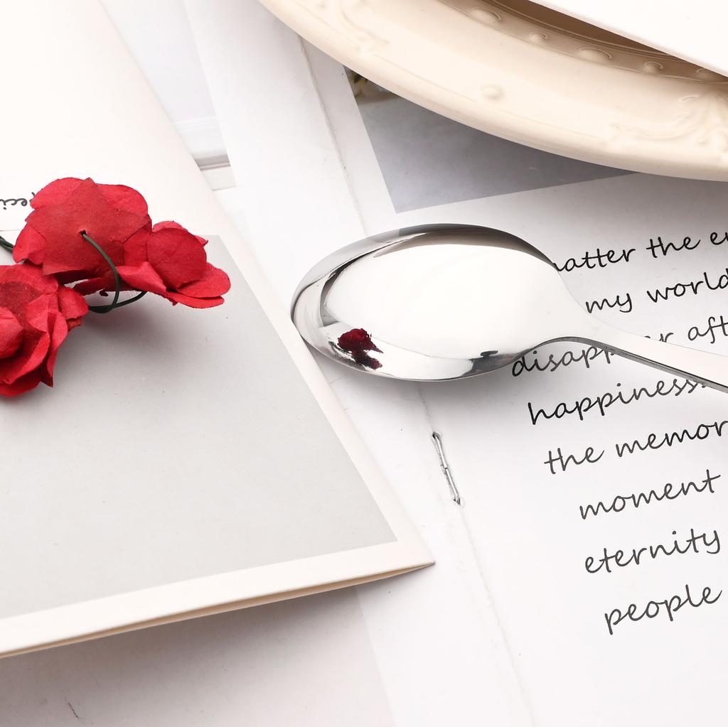 Jankng 16 шт., набор посуды из натурального бамбука, золота, роскошный западный набор посуды, кухонная вилка из нержавеющей стали, ложки, набор столовых приборов