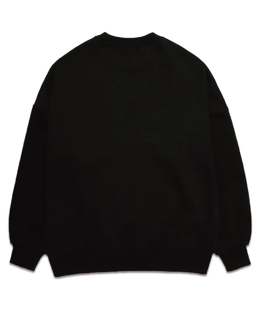 VANNWORKS Vw Logo Oversized Sweatshirt (Vls0053) Black