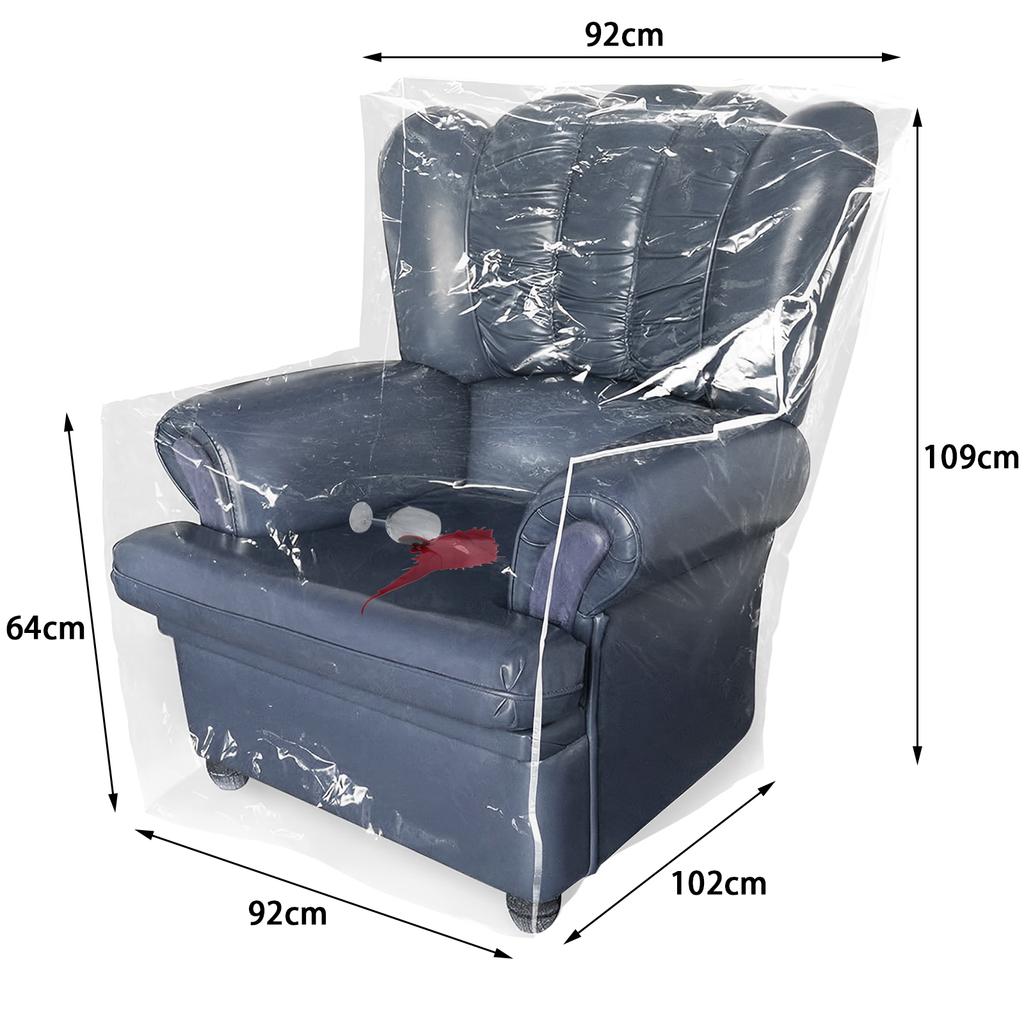 Couch Cover Pet Plastic Cover Transparent Cat Scratch Protector Waterproof Sofa Cover for Protection Against Cat Dog Clawing