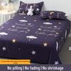 Three-Piece Winter Bed Set: 1.5m Washed Cotton Quilt, Pillowcase, Cover