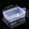 6-layer Organizer Portable Storage Box Stackable Storage Box With Lid Clear Plastic Organizer Drawers Storage Case With Handle