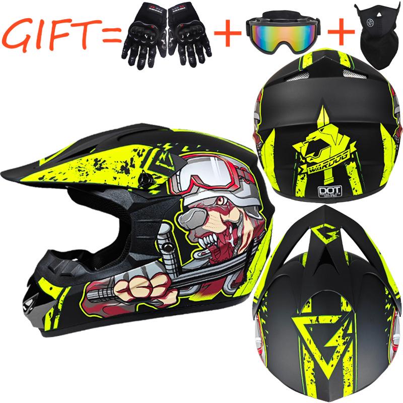 Унисекс всесезонный комплект шлема: Внедорожный картинг, Пляжный автомобиль, Горный велосипед, Даунхилл