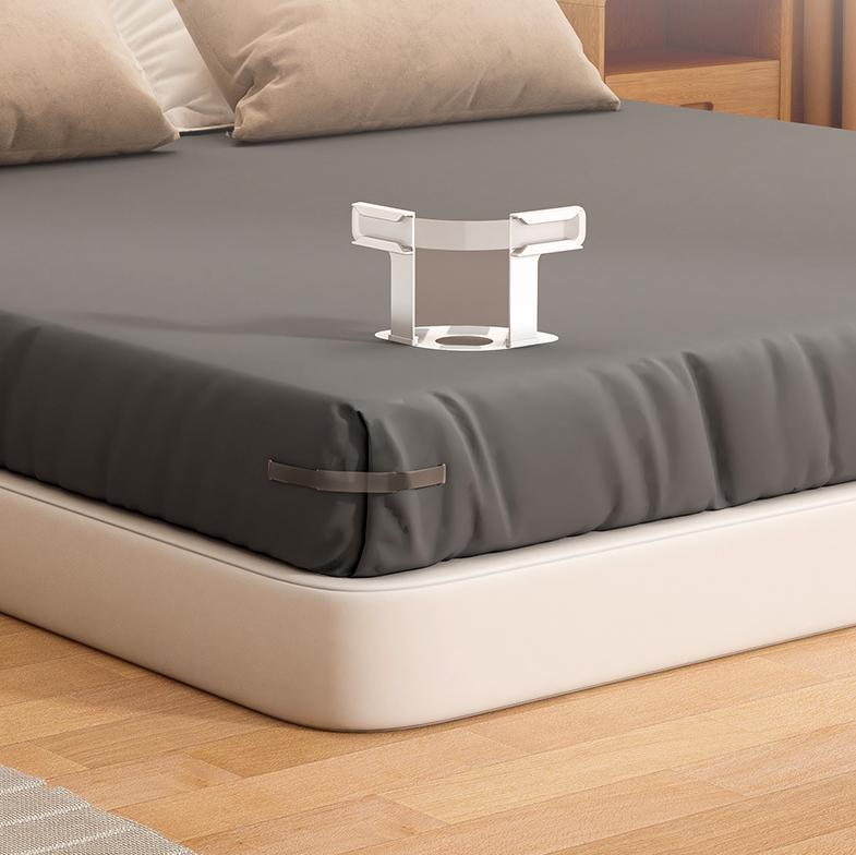 4Pcs Bed Sheet Fixing Clip Bed Cover Fastener Quilt Sheet Straps Holder Clips Invisible Non-Slip Fixing Device Bedsheet Grippers