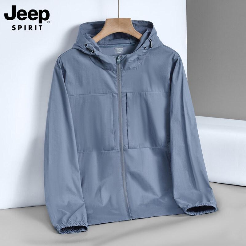 Мужская летняя куртка JEEP SPIRIT 2026 с защитой от солнца