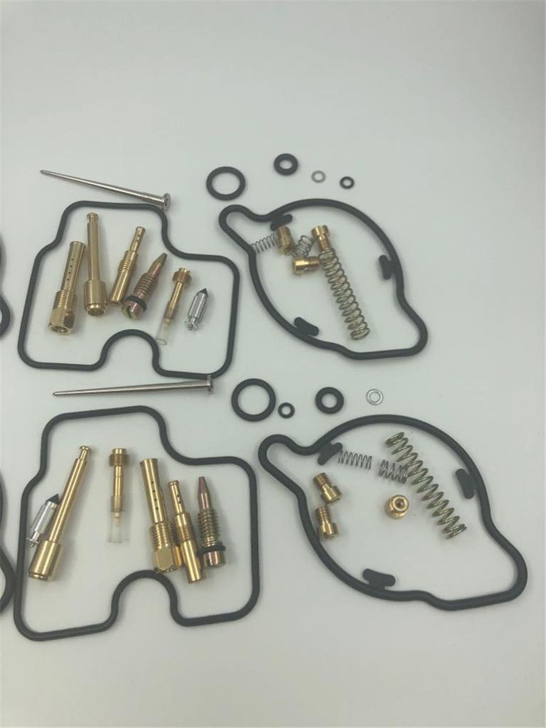 4 Sets Carburetor Rebuild Kits for Honda CBR600F3 - CBR600 - 1995-1998(US Stock)
