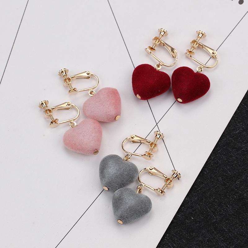 Асимметричные серьги-клипсы Velvet Love с жемчугом для женщин — пирсинг не требуется