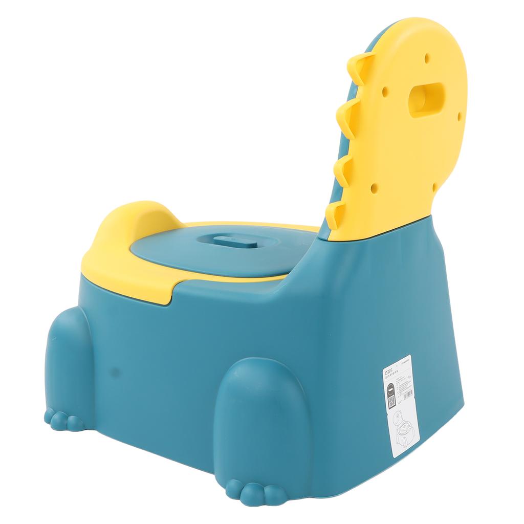 Baby Potty Thickening Ergonomic Modern Cartoon Dinosaur Training Potty Toilet with Rubber Base for