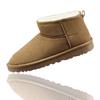 Sheepskin Snow Boots and Brown Sheepskin Size 27cm [uateeff] Men's (Fluffy Warm) Boots,
