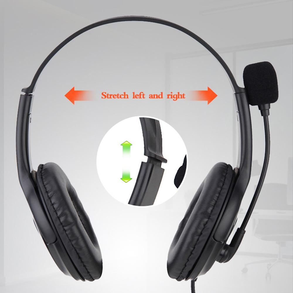 Usb игровая гарнитура, регулируемые проводные компьютерные наушники с микрофоном, музыкальные геймерские наушники для ноутбуков, ПК, Skype Office