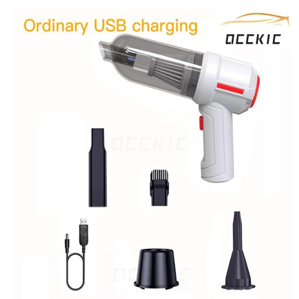 95000Pa автомобильный пылесос мини пистолет стиль очиститель беспроводной 50 Вт ручной автомобильный пылесос пылесборник для автомобиля дома