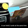 Auto Dashboard Car Parking Card Clamp Card Fixed Holder Card Slot Holder Card Slot Fixed Clip