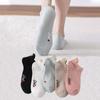 1/4 Pairs New Socks Women Cotton Socks Ankle Short Cute Casual White Candy Color Summer Autumn School Girls Street Socks