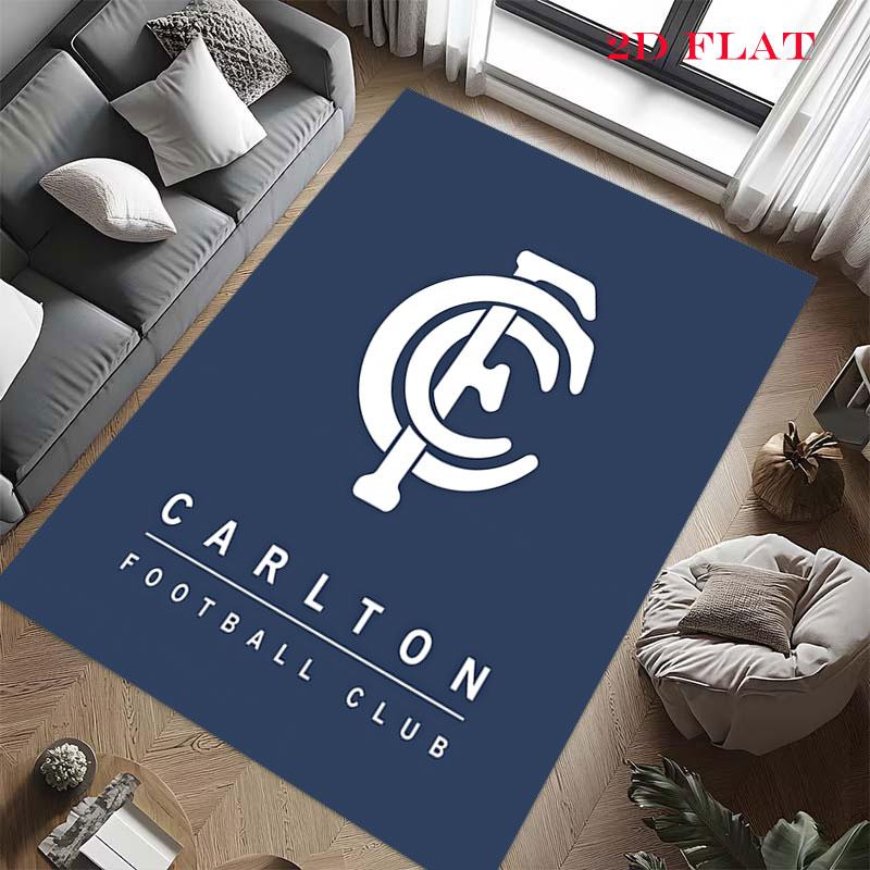 Carlton Blues Pride Carpet Rug for Living Room Bedroom Home Sofa Decoration,Kids play Nonslip Floor Mat