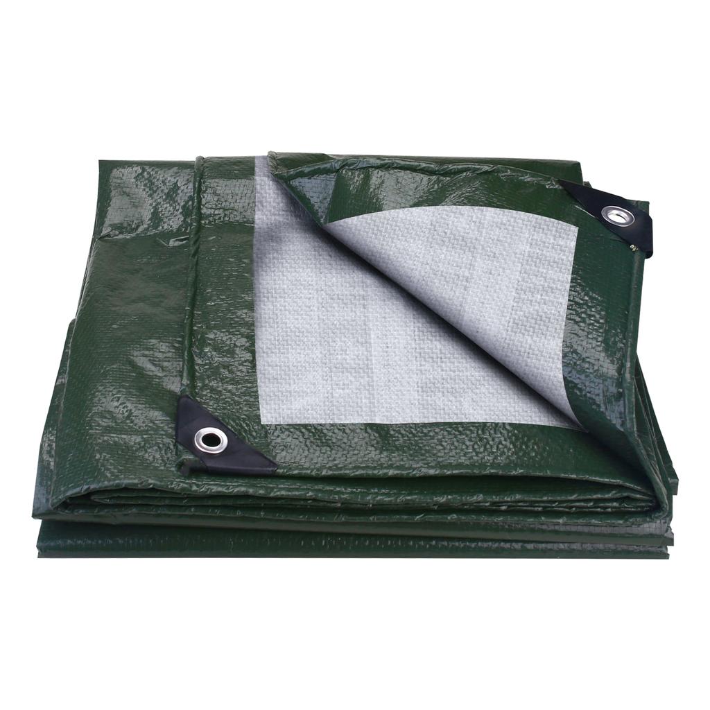 Большой водонепроницаемый брезент, толстый брезент, идеально подходит для палаток, лодок, автофургонов, бассейнов, многоцелевой защиты для использования в помещении и на открытом воздухе