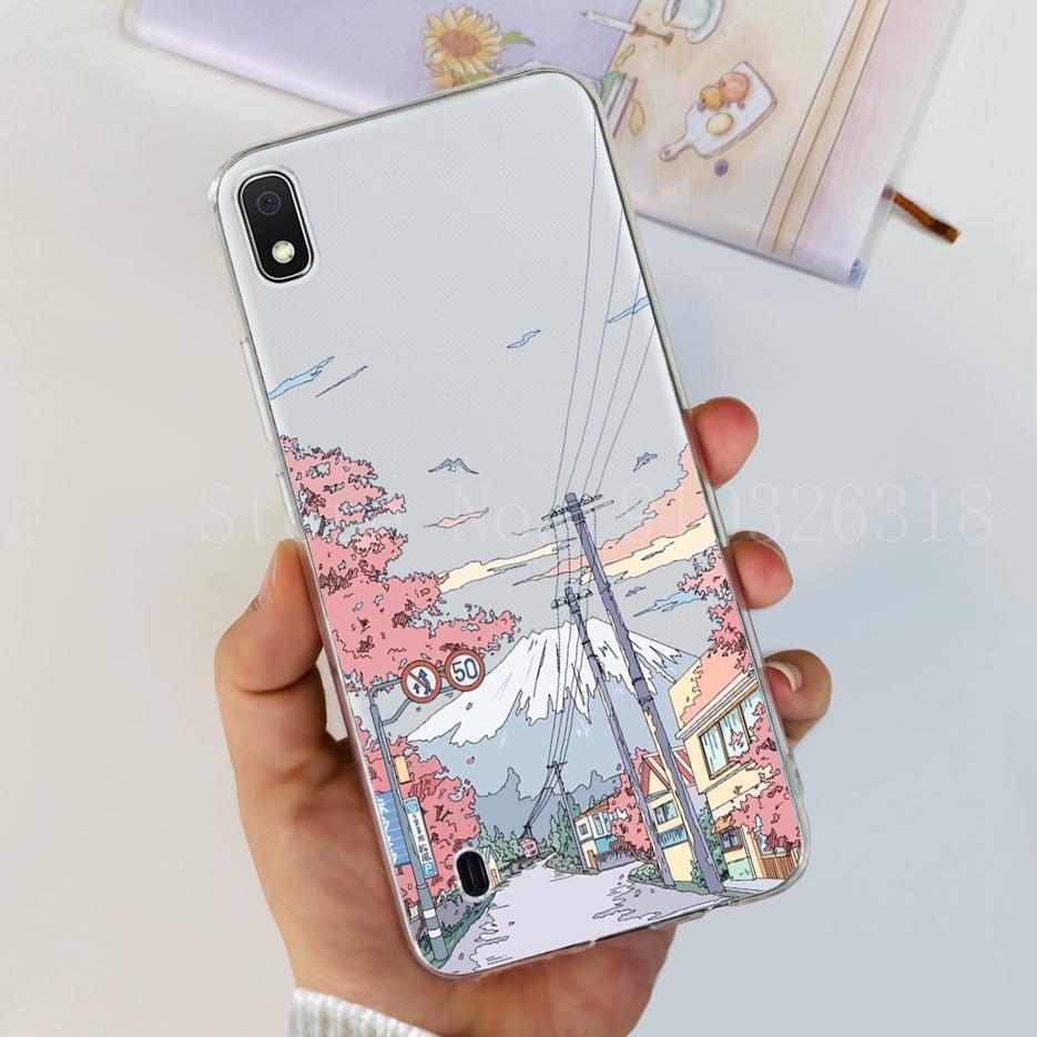 For Samsung Galaxy A10 Case Cute Fashion Painted Cover Soft Slim Phone Case For Samsung A10 A 10 s Galaxy A10s Back Cover Bumper