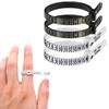 British/American Sizes A-Z Wedding Ring Band Finger Gauge Ring Sizer Measure Genuine Tester