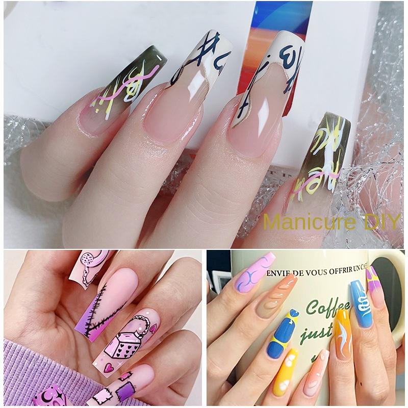 Набор мягких акриловых маркеров, цветная гуашь Gou Xianbi, керамическая модель gooka, ручка для граффити