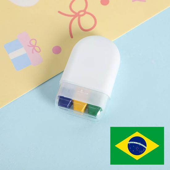 Кисть для рисования на лице и теле, компактный дизайн, портативная, высокопигментированная палитра для рисования, не выцветающий радужный карандаш, товары для вечеринок