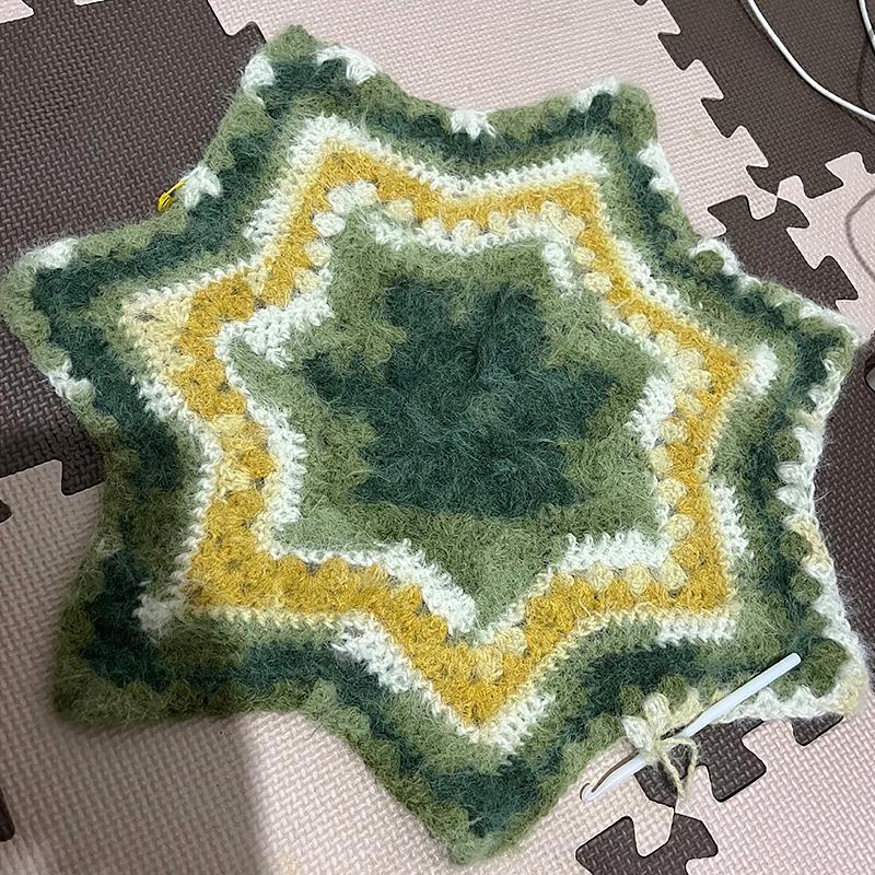 25g Multi-Color Mix Knitting Scarves Mohair Weaving Mixed Yarn DIY Long Wool Yarn Comfortable Knitting Fluffy Multicolor